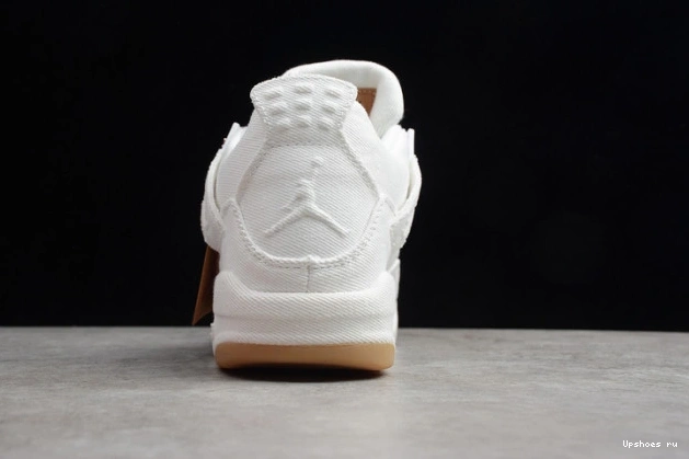 Levi's 100 Tag) White Retro Jordan AO2571 Air (Levi's 4 0803
